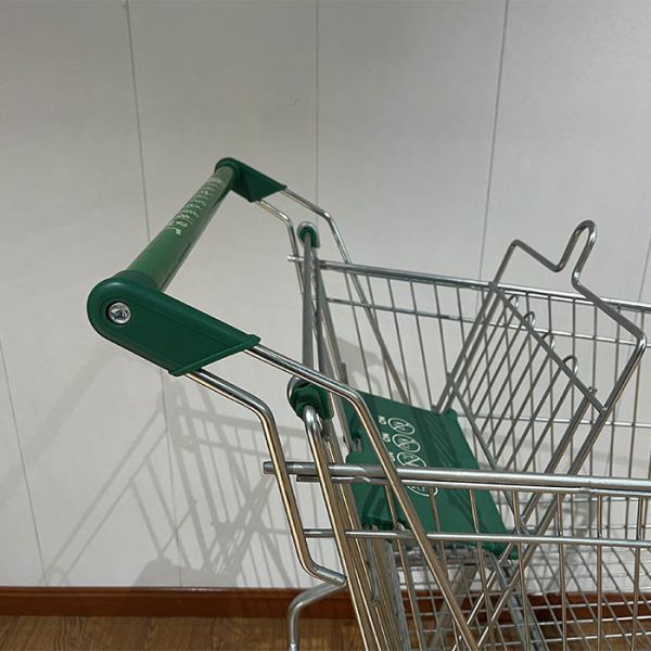 125L High Quality America Style Customized Supermarket Metal Shopping Trolley Cart