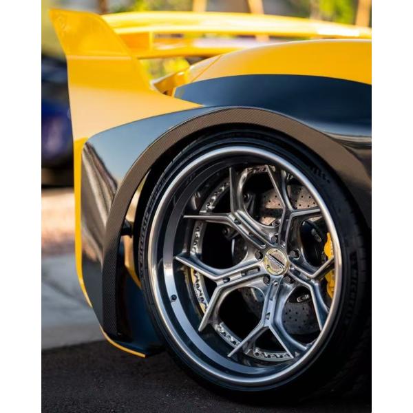 720s Mclaren Body Kit Carbon Fiber Widebody ZE Style Front And Rear Bumper