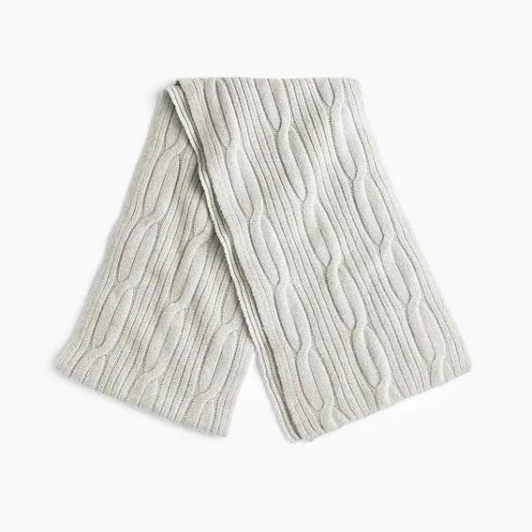 Casual Wear Knitted Neck Scarf SOLID Easy To Pair Winter Clothes Adult Size