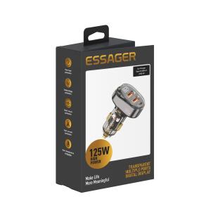 Essager 2022 Transparent Official Store Digital Display 125W Fast Car Charging 2