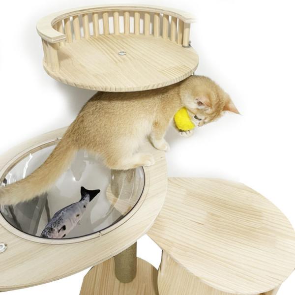 Mobília à moda Cat Scratching Furniture Sustainable moderna do animal de estimação do tamanho grande