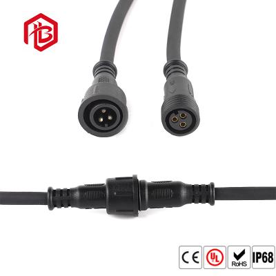 M19 cabeça grande 300V 10 um conector de cabo à prova d'água