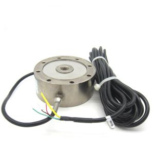 Load Cell Sensor 5000kg Pancake Loadcell 5t with 725±10 ohm Input Resistance and 2.0±0.04mV/V Output Sensitivity