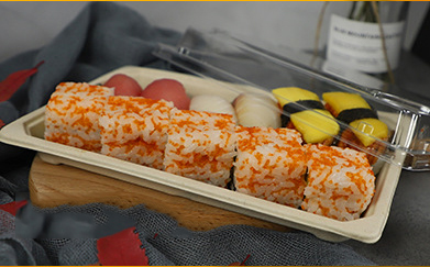 Biodegradable Microwavable Sushi Tray  Sushi Paper