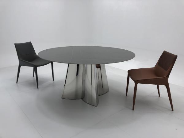 Stainless Steel Dining Table Set Dining Room Home Furniture Modern Marble Dinning Table