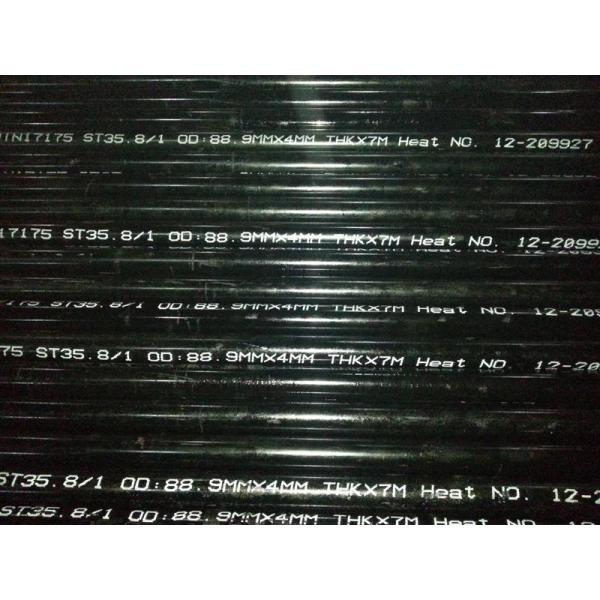 Plain End Din 17175 St35.8 Cold Drawn Seamless Steel Tube Cs