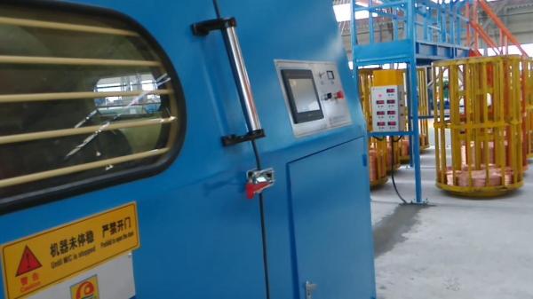 Fio que ajunta a máquina da torção do fio do processo