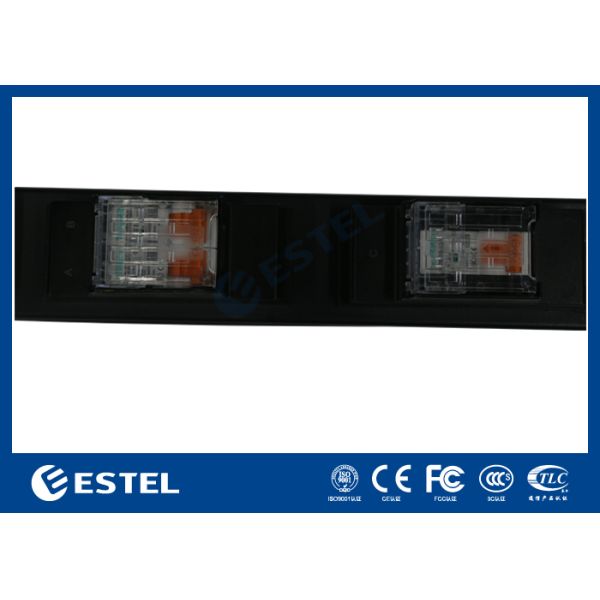 Smart PDU with Real Time Power Monitoring and Environmental Sensors for Data Center Management and Power Delivery