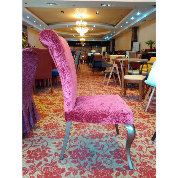 Fabric Metal Dining Chairs with High Quality For sale (YF-129)