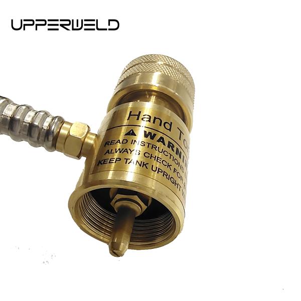 Brazing MAPP Torch Propane Turbo Heating Torch for Refrigeration HVAC Black Finish