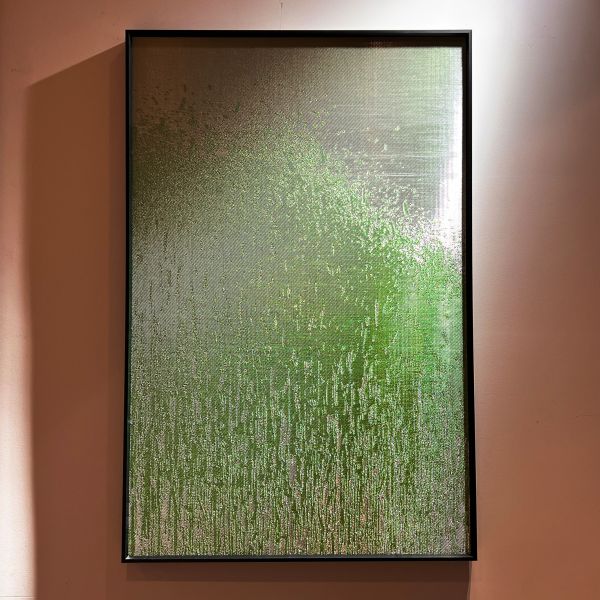 Artistic Woven Metal Artwork Nature Inspired Light & Shadow Wall Decor