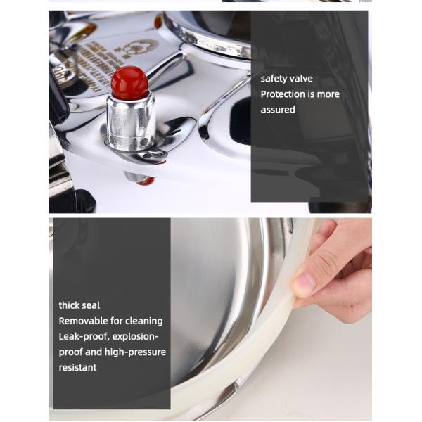 Герметическая электрическая кастрюля 30 до 44cm нержавеющей стали SUS304 устойчивые