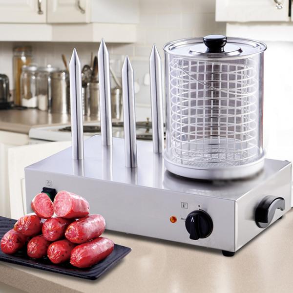 High Efficiency Glass cylinder 0.8Kw Hot Dog Boiler