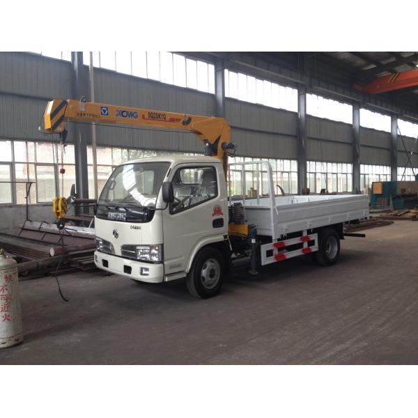 High Capacity 7 Ton Truck Loader Crane For Construction ISO Standard