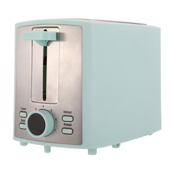 220V~240Vトースター 鉄 レトロスタイル エステティック 2スliceトースター パステル 緑色 家電用トースター 価格 良い