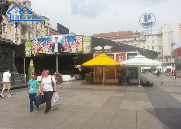 Waterproof, Fireproof, UV-Resistant Arcum Marquee Tent For Event, Trade Show, Pavilion, Sport