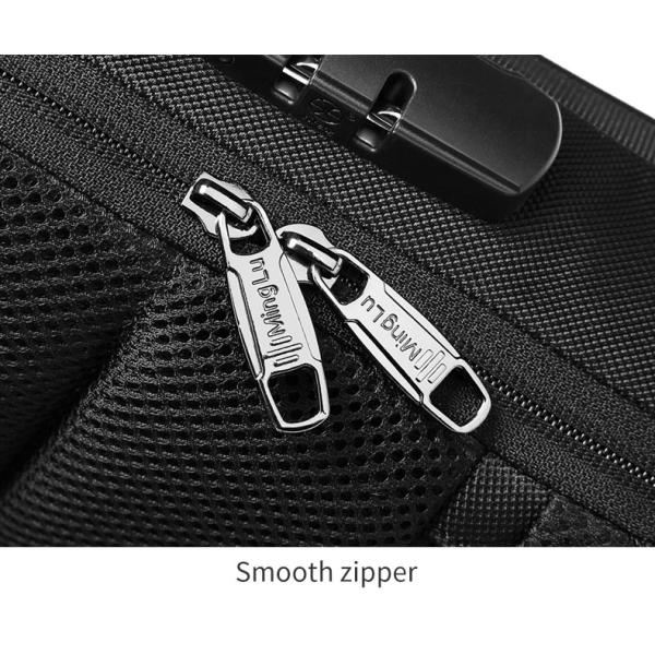 Nuevo logotipo personalizado Bolso de hombro multifuncional resistente al agua anti robo bolso de pecho hombre bolso de eslingas