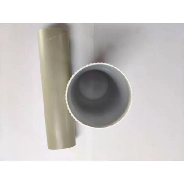 Ripple Round Extruded Aluminum Tube Easy Processing Durable For Casing