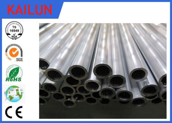 25mm / 30 mm Cutting Extruded Aluminium Tube With Mill Finish Treatment