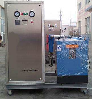 Stainless Steel PSA Nitrogen Generator 99.999% Purity For Food Fresh Packing