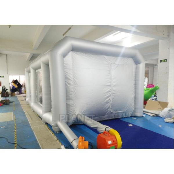 Outdoor Professional Inflatable Car Paint Booth 210 D Reinforced Oxford