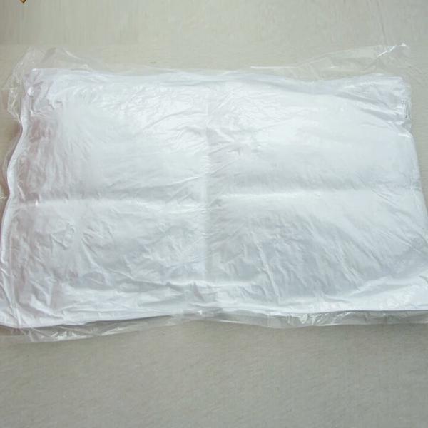 White Hotel Quality Feather Pillows Customized With Woven Technics