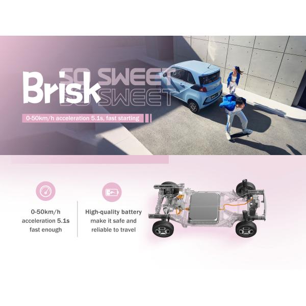 Dongfeng Fengguang MINI New Energy EV 180KM 220KM Vehicles Electric EV Car