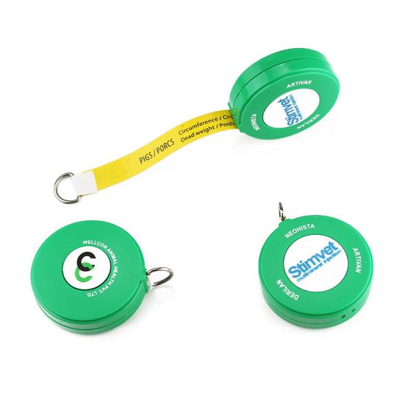 Wintape Пластмассовый инструмент для измерения животноводства Прочная лента для измерения крупного рогатого скота из стекловолокна