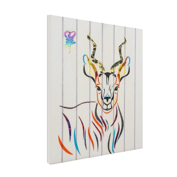 1 Inch Thickness Goat Ribbon Painting Washable Wear Resistant Easy To Hang