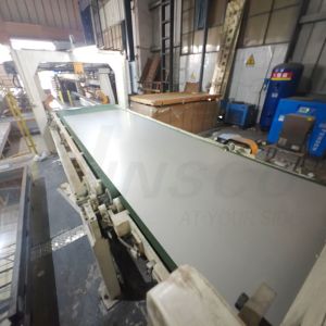 Бесплатный образец 1250mmx2500mmx0.5mm 2B Поверхностная мельница Край нержавеющей стали холоднокатаный лист AISI 201