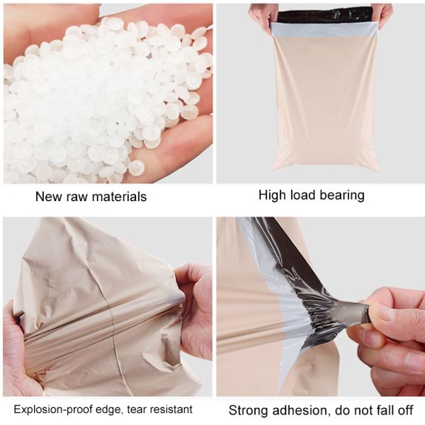 Biodegradable Waterproof Envelope for Self Sealing Custom Printed Clothing Packaging Thickness 120 microns and Eco-Friendly