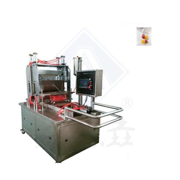 Food Beverage Shops 50kgs/h Sweet Gelatin Gummy Candy Making Machine with 3kw Power