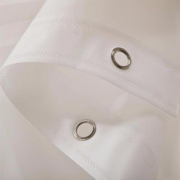 Eco Friendly PEVA Shower Curtain , Water Resistant Fabric Shower Curtain