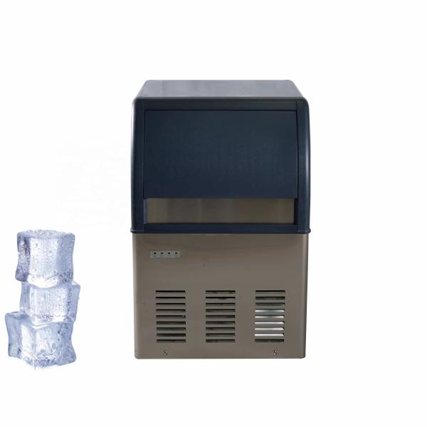 Self Service Mini Ice Cube Machine with Air Cooling and Convenient Bagging Capability
