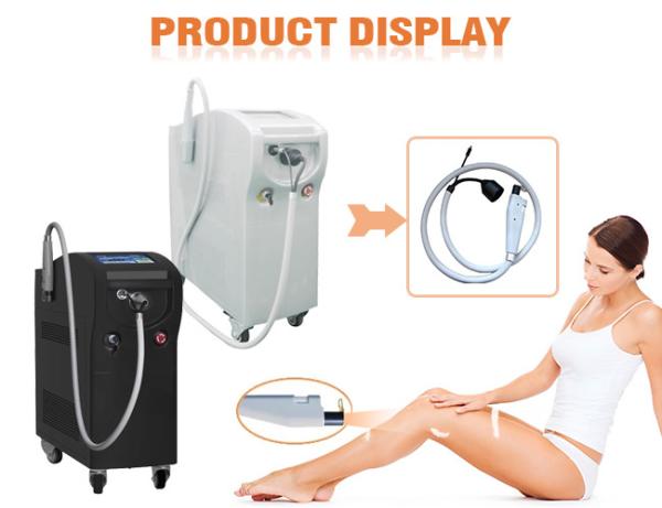 6mm Alexandrite Laser Machine 755nm 1064 Long Pulsed Nd Yag Laser