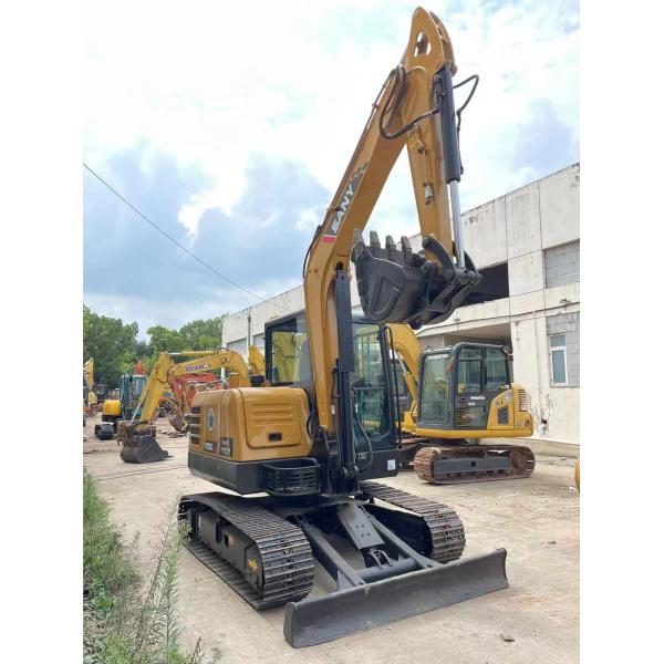 Small Size Big Power SANY SY55C Mini Excavator with Original Hydraulic Cylinder