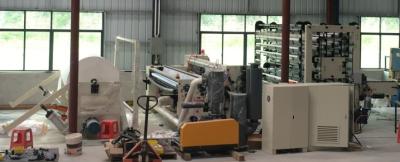 Linha de produção sem parar de alta capacidade do papel higiênico da máquina do rebobinamento