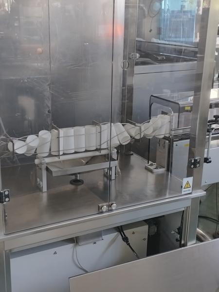 Machine automatique de nettoyage de bouteilles par ultrasons pharmaceutique à haute vitesse