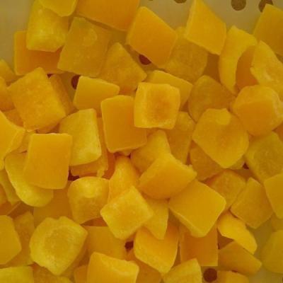 Premium IQF Frozen Food , Fresh Individually Quick Freezing Yellow Bell Pepper