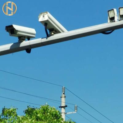Q235B Galvanized Steel 5M Surveillance Camera Pole