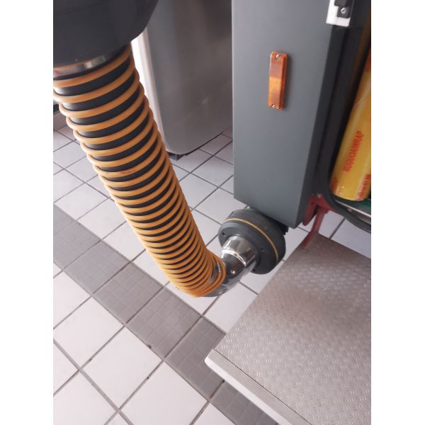 NFPA Compliant Automatic Sliding Rail Fire Truck Exhaust Removal System for Stations