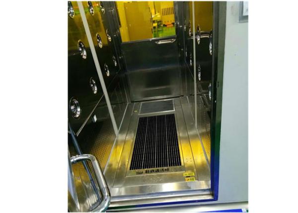 1 - Chuveiro de ar eletrônico da sala de limpeza do hospital de 6 pessoas com sopro três lateral