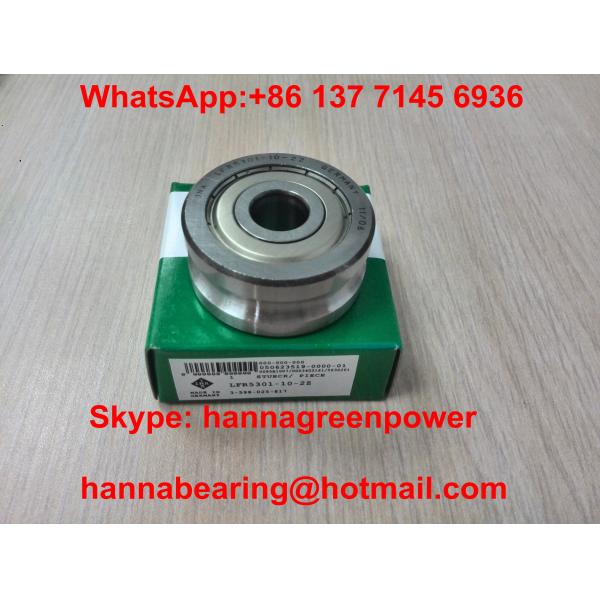 Sello metálico LFR5301-10-2Z Anillo exterior de perfiles con rodamiento de rodillos LFR5301KDD 12x42x19 mm