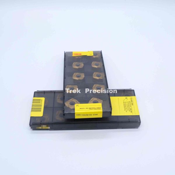 R365-1505ZNE-KM K20W Tungsten Carbide PVD Coated Milling Insert Compatible with Sandviks Coromant For CNC Metal Milling Machining