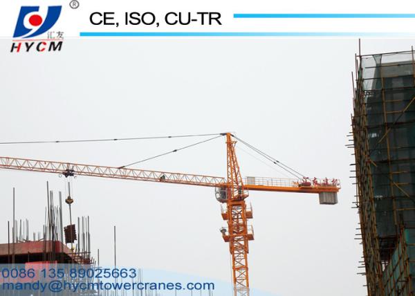 2020 Hot Factory Direct Sale 6ton Load 56m Boom Hammerhead Tower Crane Manufacturer