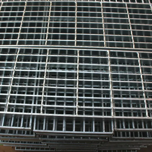 Galvanized Steel Bar Grating with Fixing Clips for Municipal Projects
