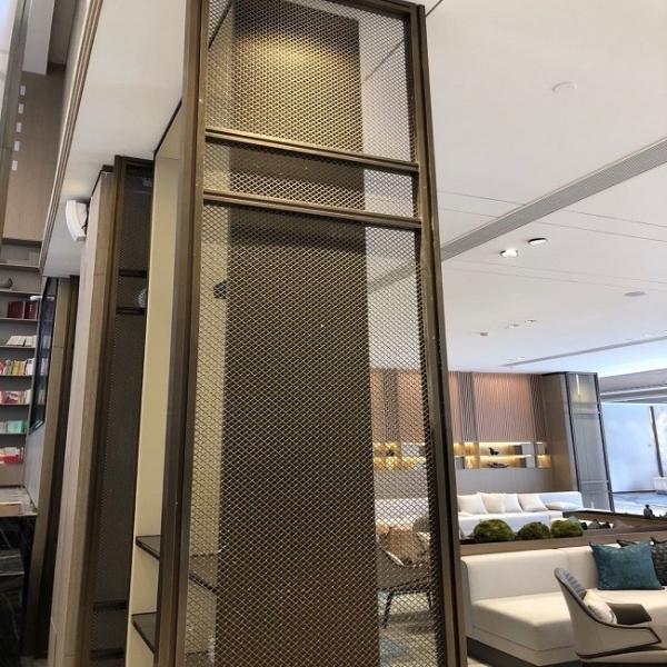 Architectural Mesh Panels Interior Metal Woven Mesh Partition