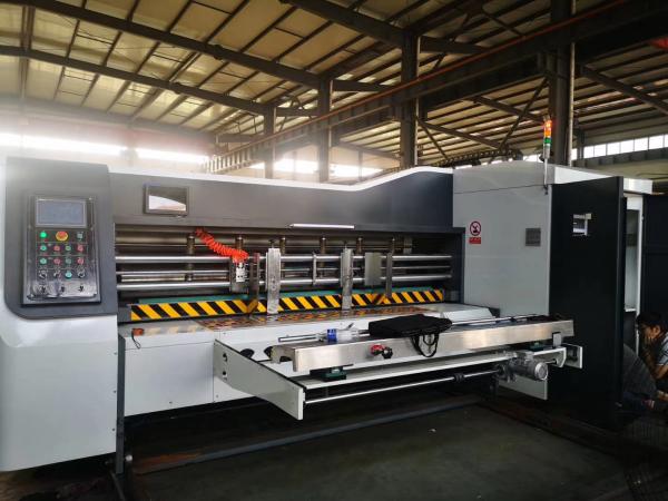 250pcs/Min Multi Color Flexo Printer Slotter Die Cutter