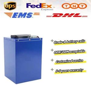 Bateria recarregável de íons de sódio Serviço personalizado 42v 43.4v 60ah Para