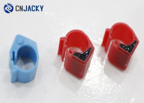 Shock Proof ABS RFID Tags Pigeon Foot Ring Long Range Animal Tracking